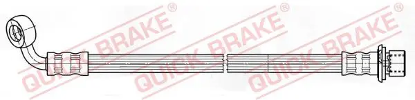 QUICK BRAKE 50052 Тормозной шланг