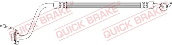 50.738 QUICK BRAKE Тормозной шланг