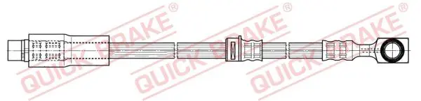 58.967 QUICK BRAKE Тормозной шланг