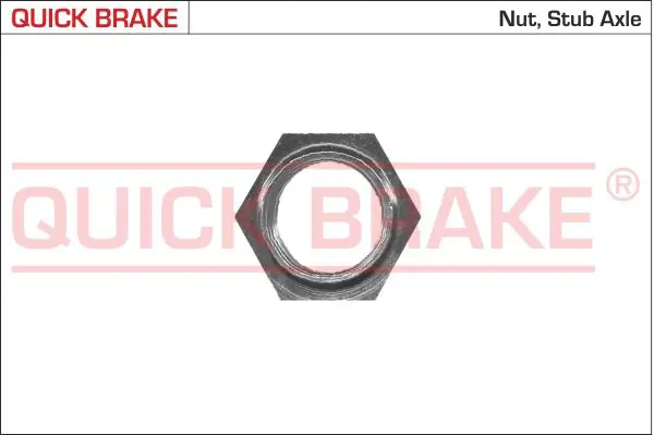 QUICK BRAKE 9804 Контргайка
