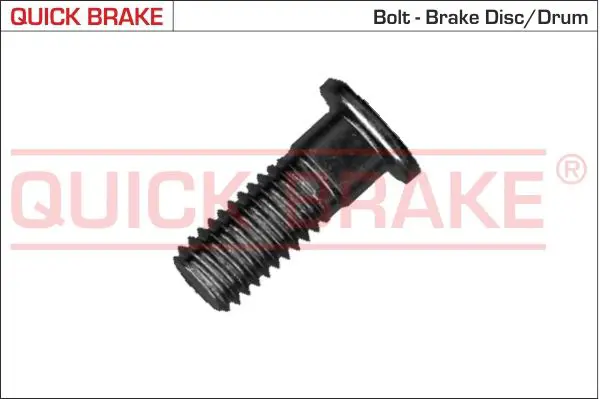  QUICK BRAKE Болт, диск тормозного