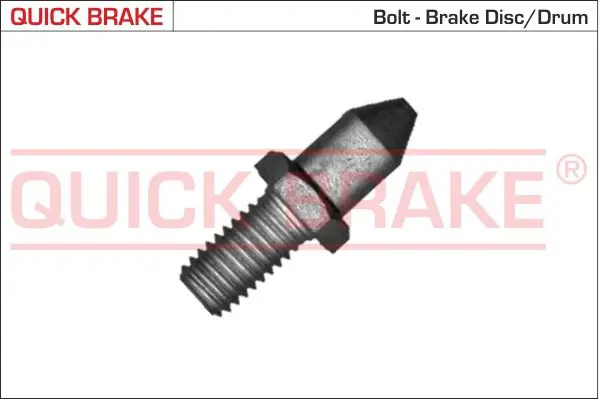  QUICK BRAKE Болт, диск тормозного