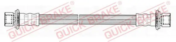 25.025 QUICK BRAKE Тормозной шланг