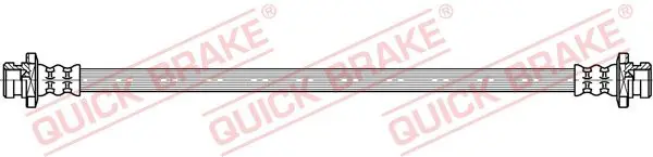 25.054 QUICK BRAKE Тормозной шланг