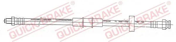 32.918 QUICK BRAKE Тормозной шланг