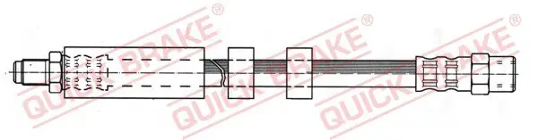 32.972 QUICK BRAKE Тормозной шланг