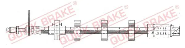 32.984 QUICK BRAKE Тормозной шланг