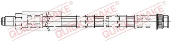 QUICK BRAKE 37914 Тормозной шланг