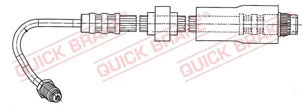 37.929 QUICK BRAKE Тормозной шланг