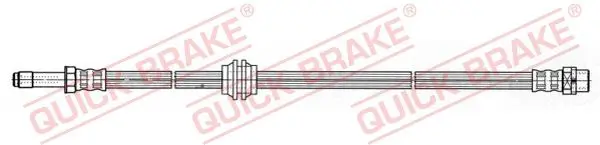 37.942 QUICK BRAKE Тормозной шланг
