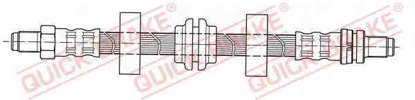 42.913 QUICK BRAKE Тормозной шланг