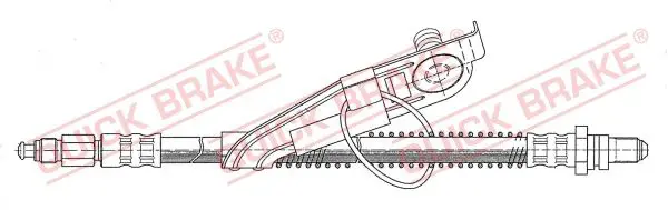 QUICK BRAKE 42917 Тормозной шланг