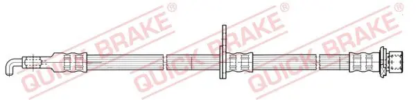 QUICK BRAKE 50828 Тормозной шланг