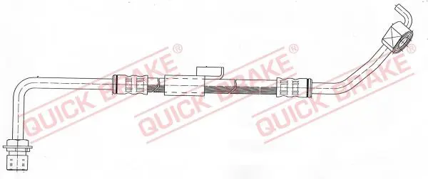 QUICK BRAKE 50946 Тормозной шланг