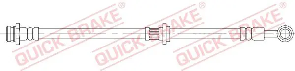 58.848 QUICK BRAKE Тормозной шланг