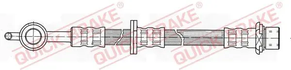 QUICK BRAKE 58965 Тормозной шланг