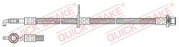 QUICK BRAKE 59963 Тормозной шланг
