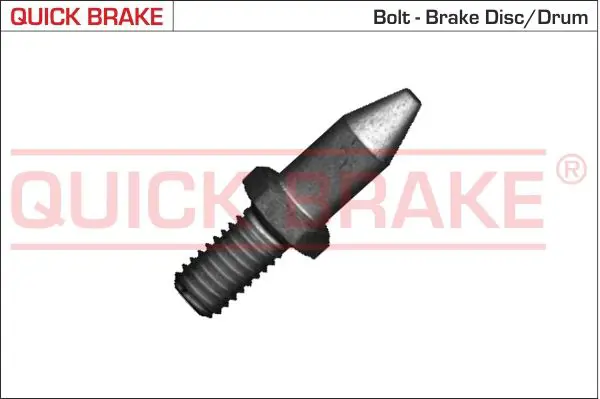 QUICK BRAKE 11674 Болт, диск тормозного