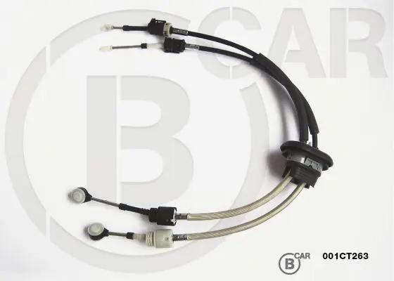 B CAR 001CT263 Трос КПП