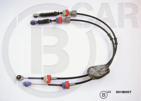 B CAR 001NI007 Трос КПП