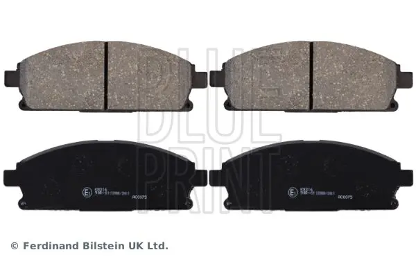 ADN142115 BLUEPRINT КОЛОДКИ ПЕР NIS X-TRAIL