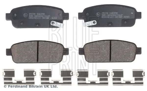 ADG042123 BLUEPRINT Колодки тормозные дисковые