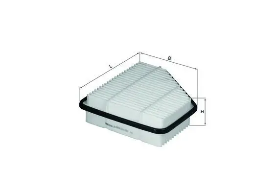  MAHLE ORIGINAL фильтр воздушный