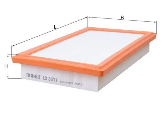  MAHLE ORIGINAL Фильтр воздушный