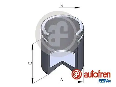 AUTOFREN SEINSA D025362 Поршень суппорта HYUNDAI
