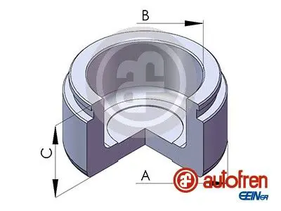 AUTOFREN SEINSA D025489 Поршень суппорта TOYOTA LAND