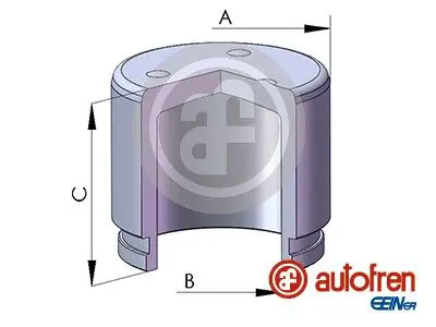 D02553 Поршень суппорта CHEVROLET
