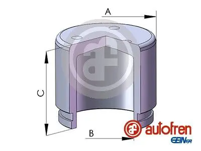 AUTOFREN SEINSA D025538 Поршень суппорта заднего