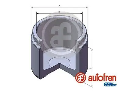 D025393 Поршень суппорта TOYOTA YARIS