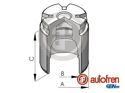AUTOFREN SEINSA D02578 Поршень суппорта KIA CERATO/