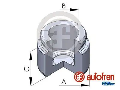 D025229 Поршень суппорта MERCEDES
