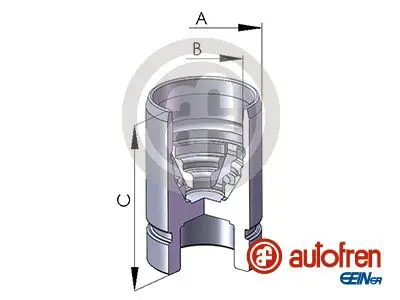 AUTOFREN SEINSA D02589 Ремкомплект тормозного поршня