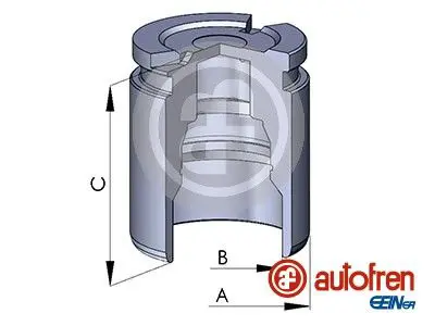 Autofren Seinsa D025786 Поршень, корпус скобы тормоза