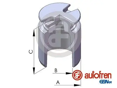 AUTOFREN SEINSA D025102 Ремкомплект тормозного поршня