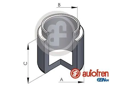 AUTOFREN SEINSA D025131 Ремкомплект тормозного поршня