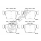 224230055400 Brake Pad Set, disc brake