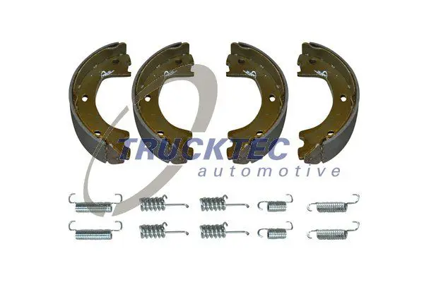 TRUCKTEC AUTOMOTIVE 0235367 Комлект тормозных накладок