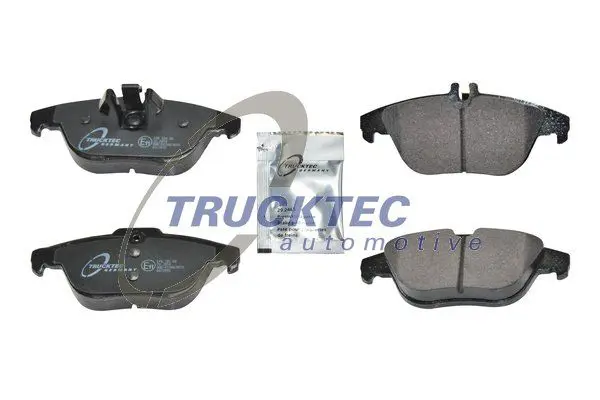 TRUCKTEC AUTOMOTIVE 0235234 Комплект тормозных колодок