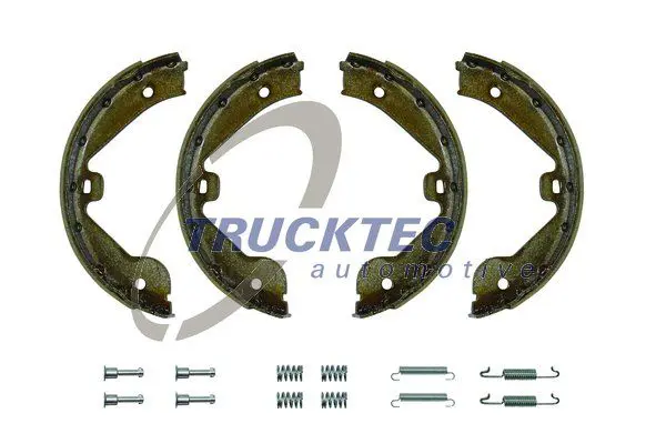 TRUCKTEC AUTOMOTIVE 0735078 Комлект тормозных накладок