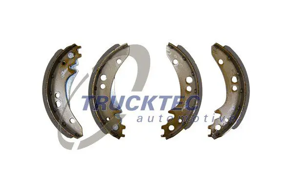 TRUCKTEC AUTOMOTIVE 0235502 Комлект тормозных накладок