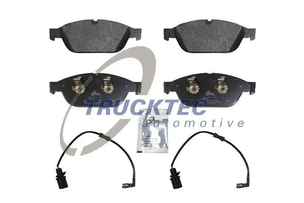 TRUCKTEC AUTOMOTIVE 0735259 Комплект тормозных колодок