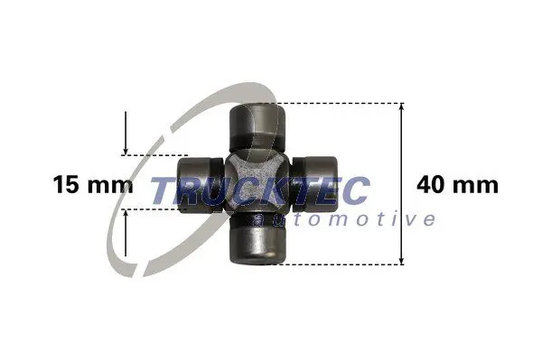 TRUCKTEC AUTOMOTIVE 0234033 Шарнир