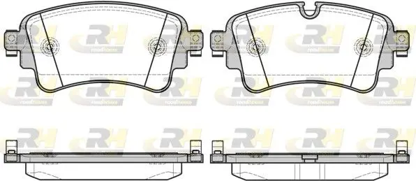 ROADHOUSE 2166908 Колодки торм.дисковые Audi Q7