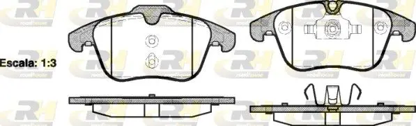 21219.00 Колодки торм диск. S-Type All