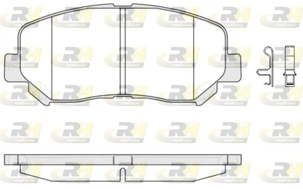 21513.02 Колодки торм.дисковые Mazda