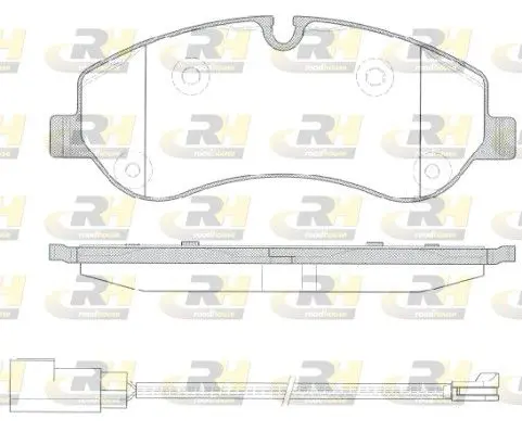 21520.02 Колодки торм. диск. Ford